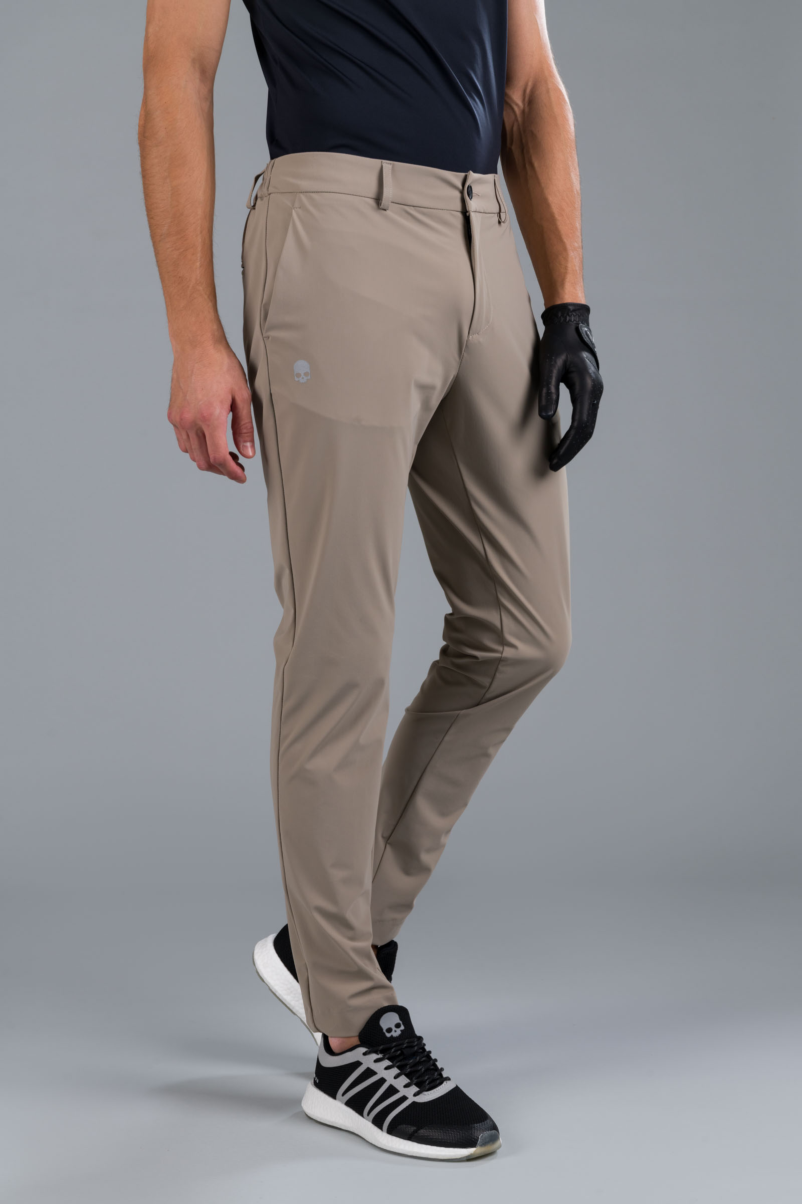 GOLF PANTS - BEIGE - Hydrogen - Luxury Sportwear