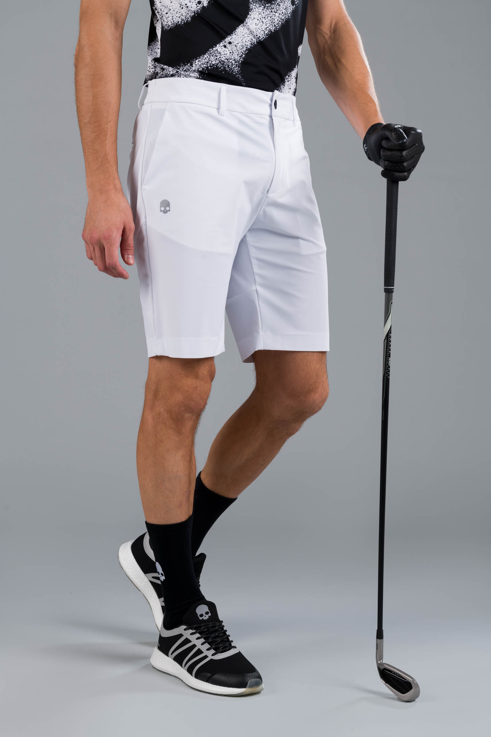 GOLF SHORTS - WHITE - Abbigliamento sportivo | Hydrogen