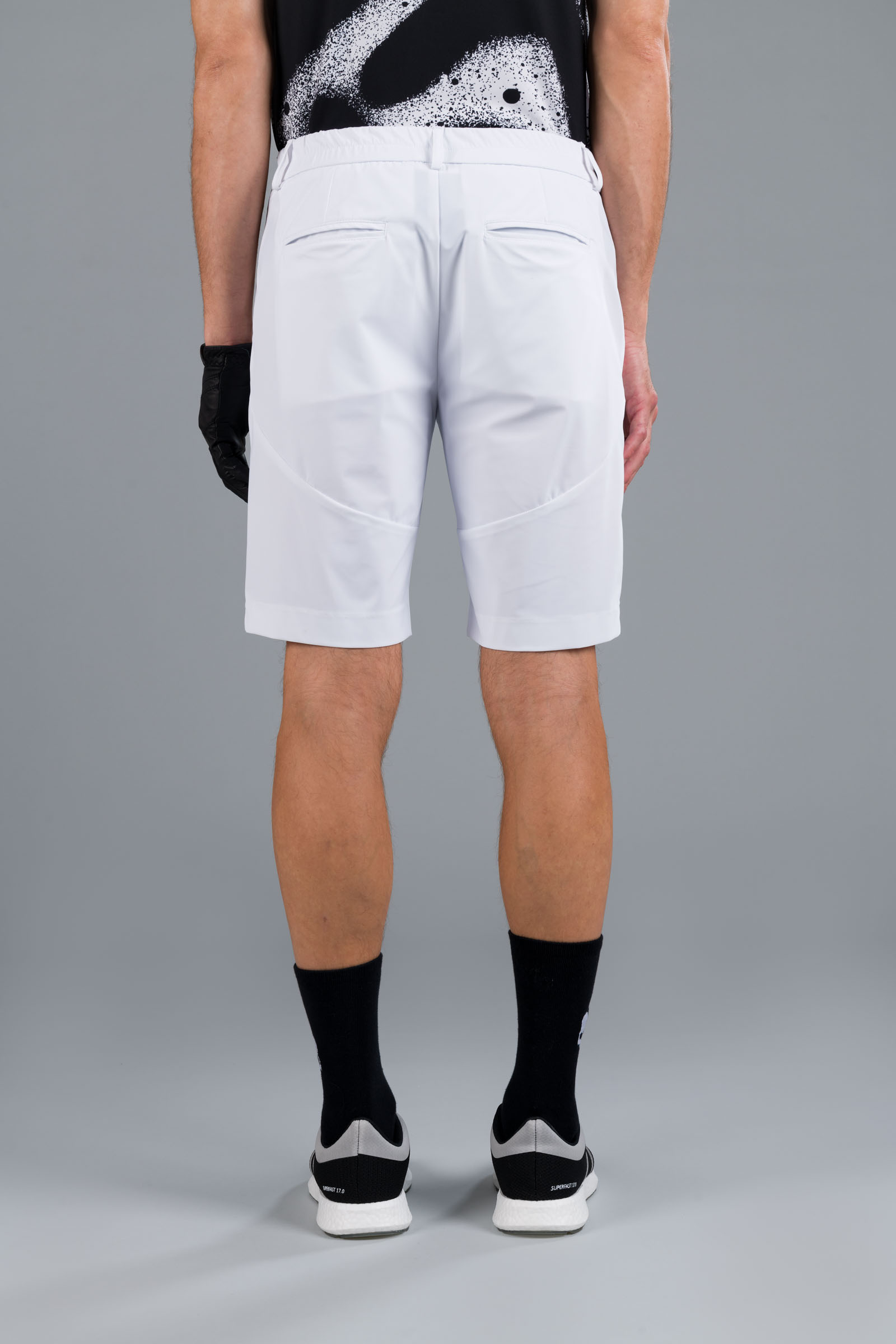 GOLF SHORTS - WHITE - Hydrogen - Luxury Sportwear