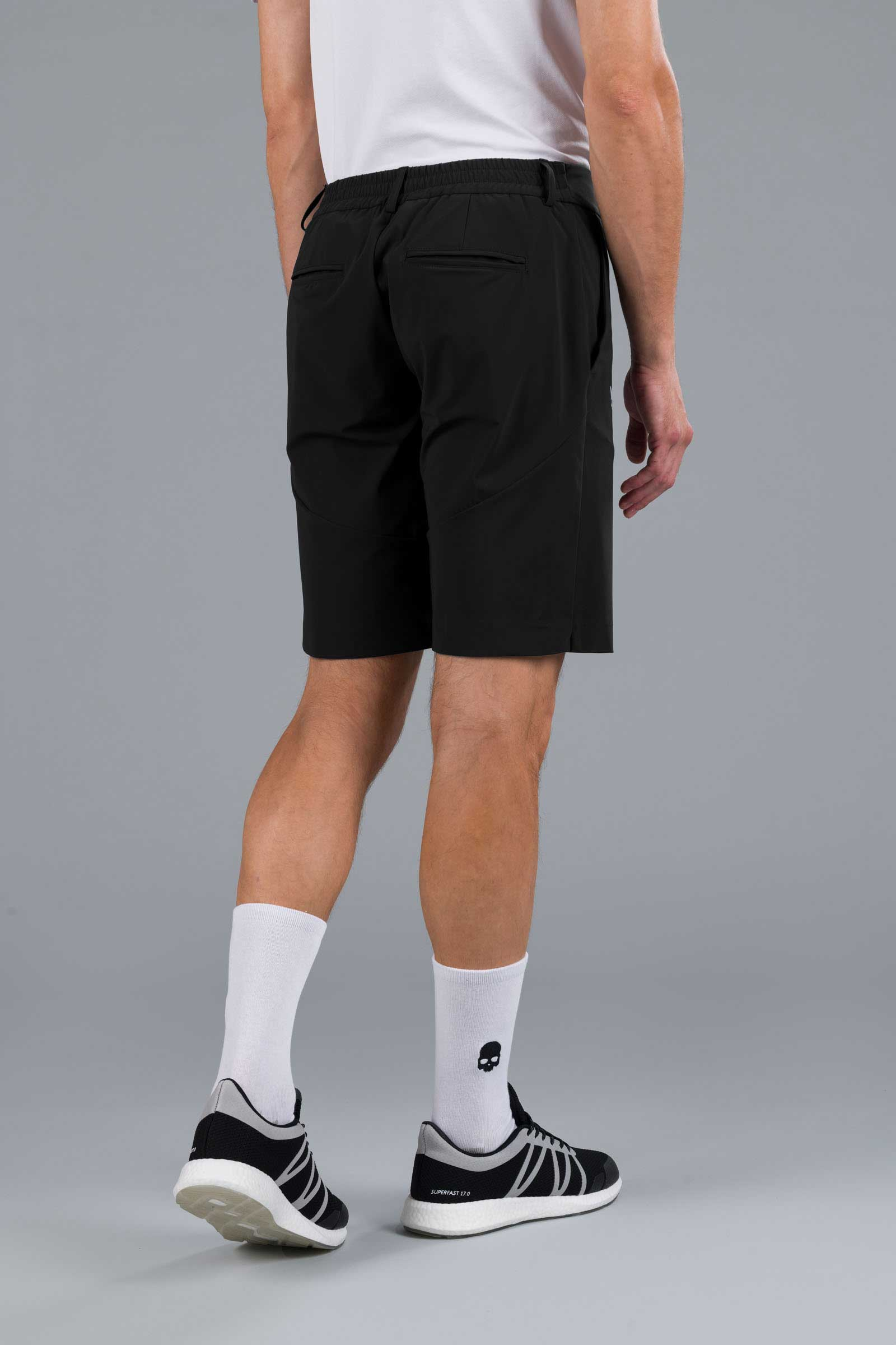 GOLF SHORTS - BLACK - Abbigliamento sportivo | Hydrogen
