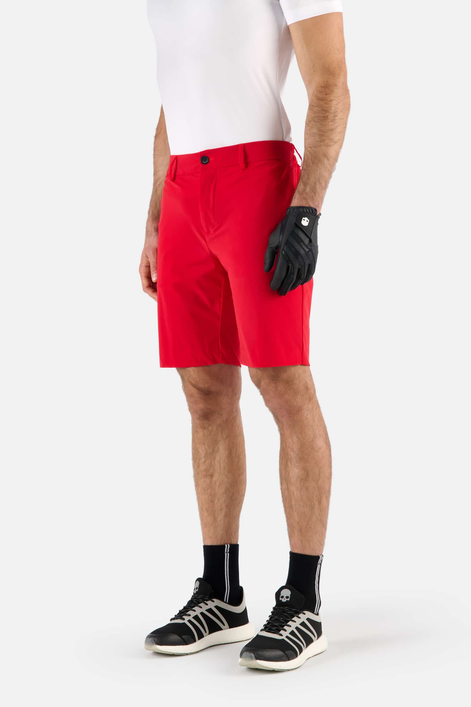 GOLF SHORTS - RED - Hydrogen - Luxury Sportwear