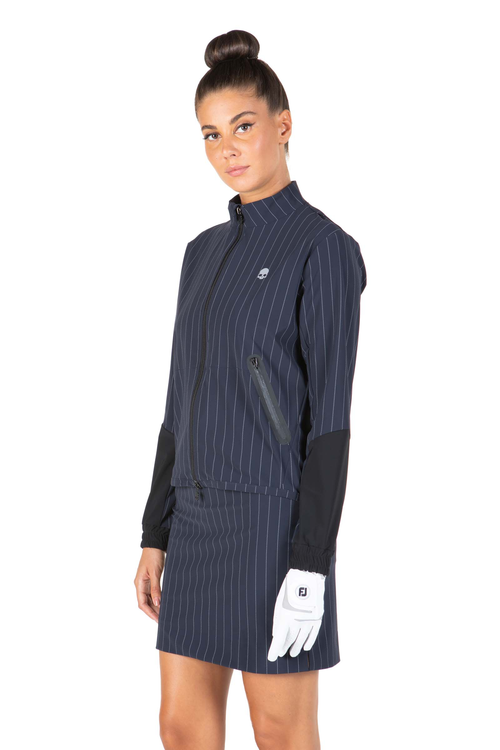 GOLF JKT - BLUE NAVY STRIPE WHITE - Abbigliamento sportivo | Hydrogen