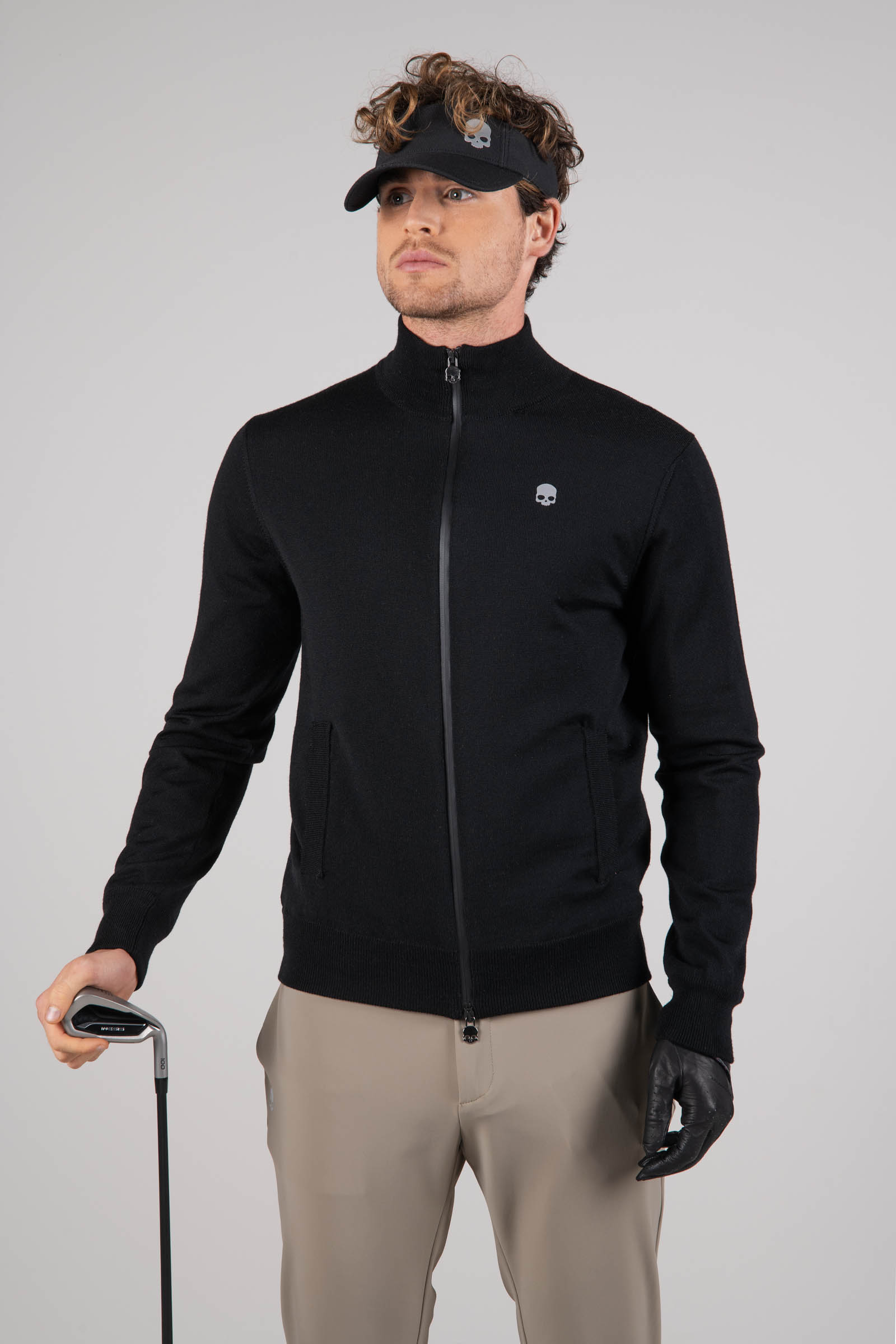 Maglione antivento in lana - BLACK - Abbigliamento sportivo | Hydrogen