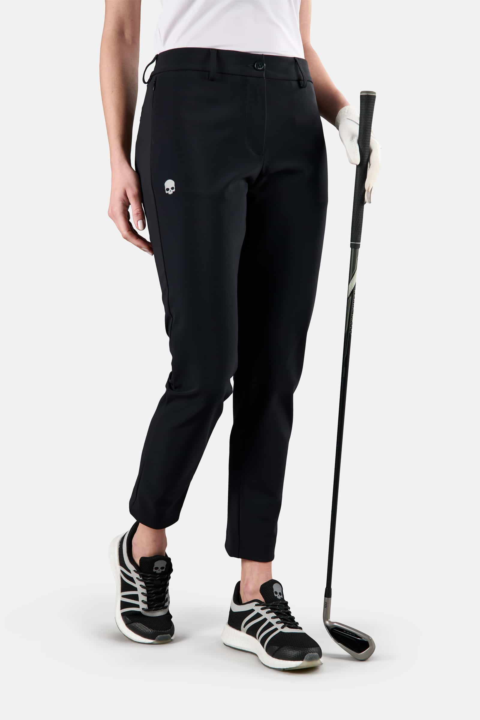WINTER GOLF TECH PANTS - BLACK - Hydrogen - Luxury Sportwear