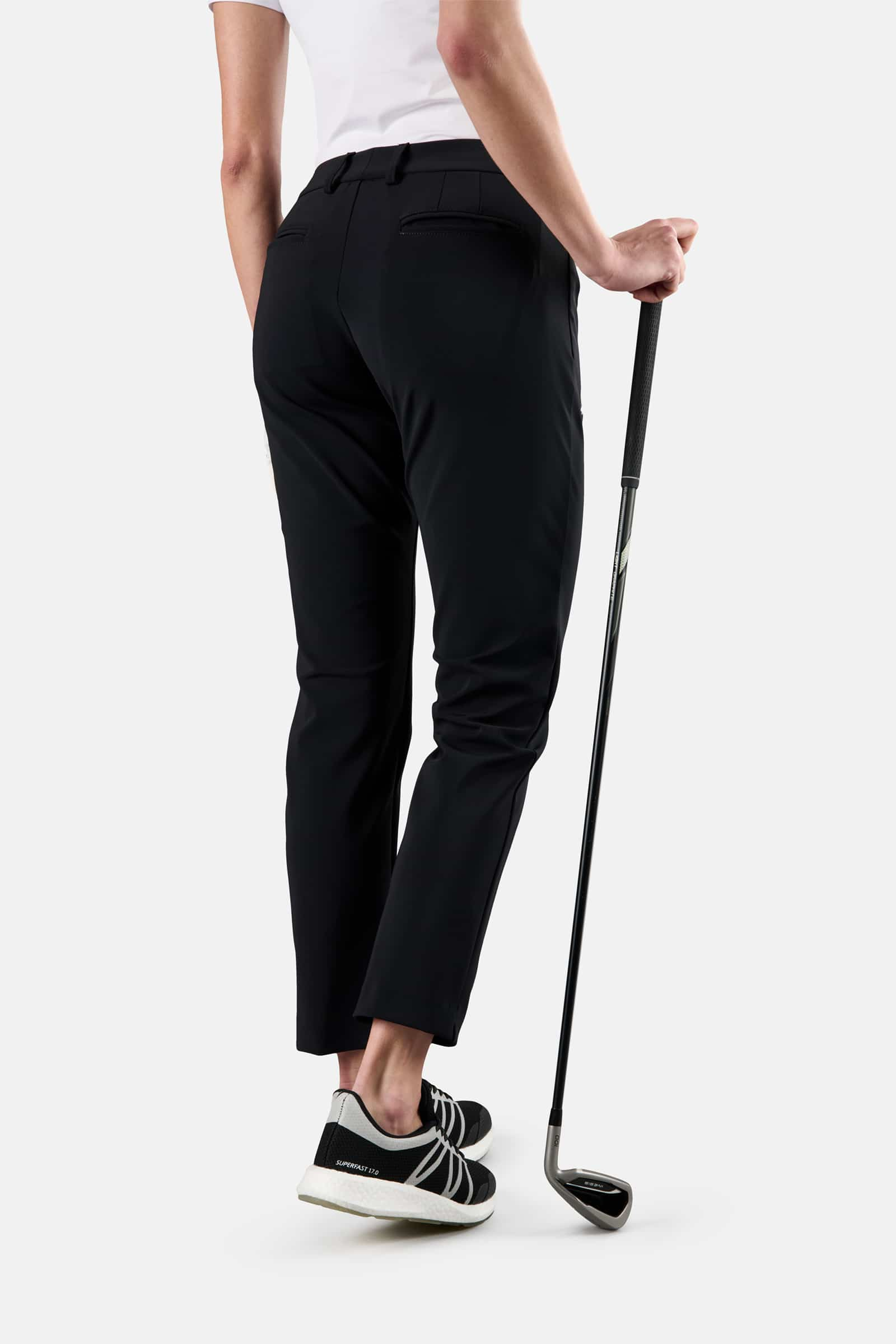 WINTER GOLF TECH PANTS - BLACK - Hydrogen - Luxury Sportwear