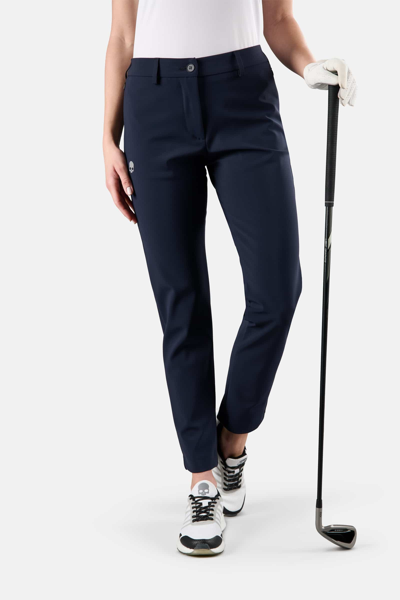 WINTER GOLF TECH PANTS - BLUE NAVY - Hydrogen - Luxury Sportwear
