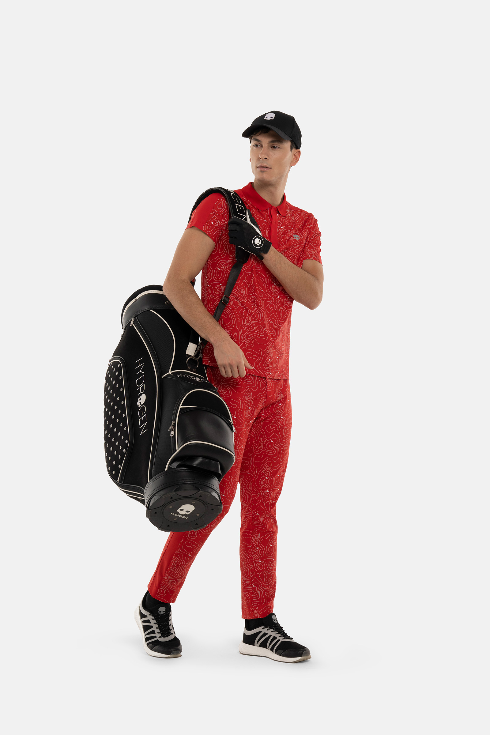 POLO TECNICA A MANICA CORTA - RED - Abbigliamento sportivo | Hydrogen