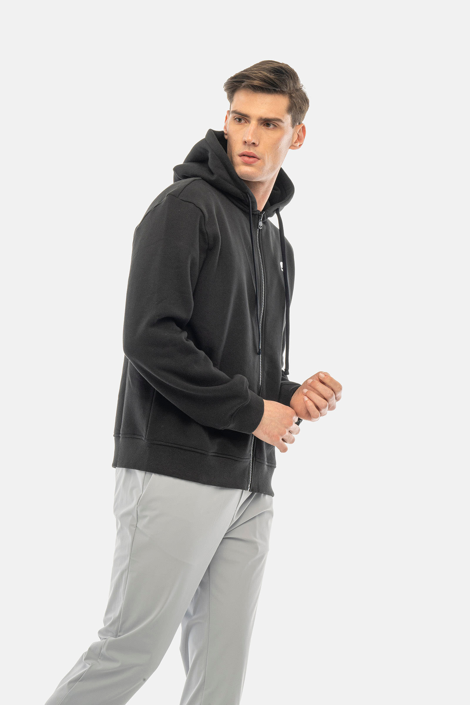 LENTICULAR FULLZIP HOODIE - Apparel - Hydrogen - Luxury Sportwear