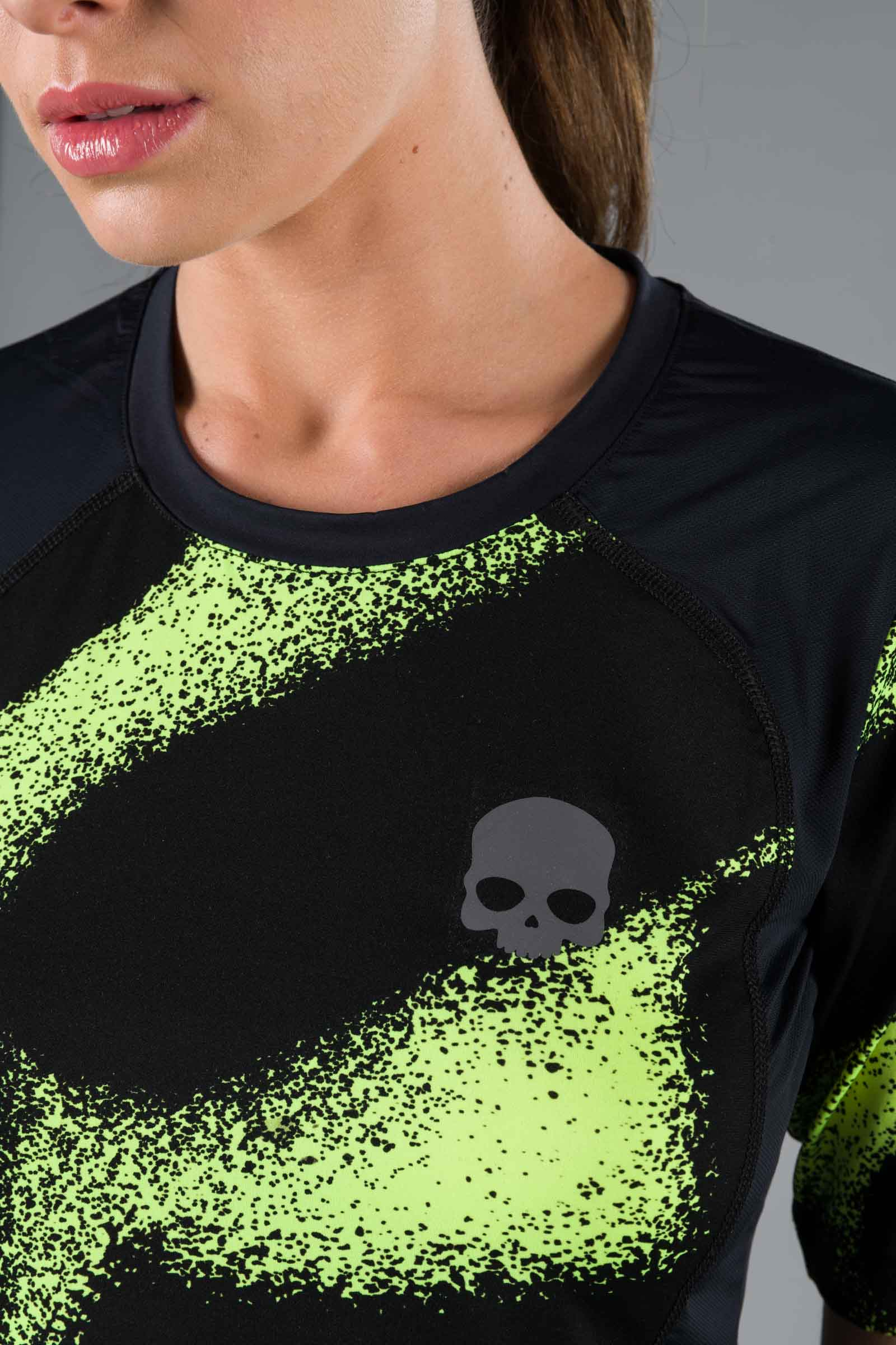 SPRAY MESH SECOND SKIN - FLUO YELLOW - Hydrogen - Luxury Sportwear