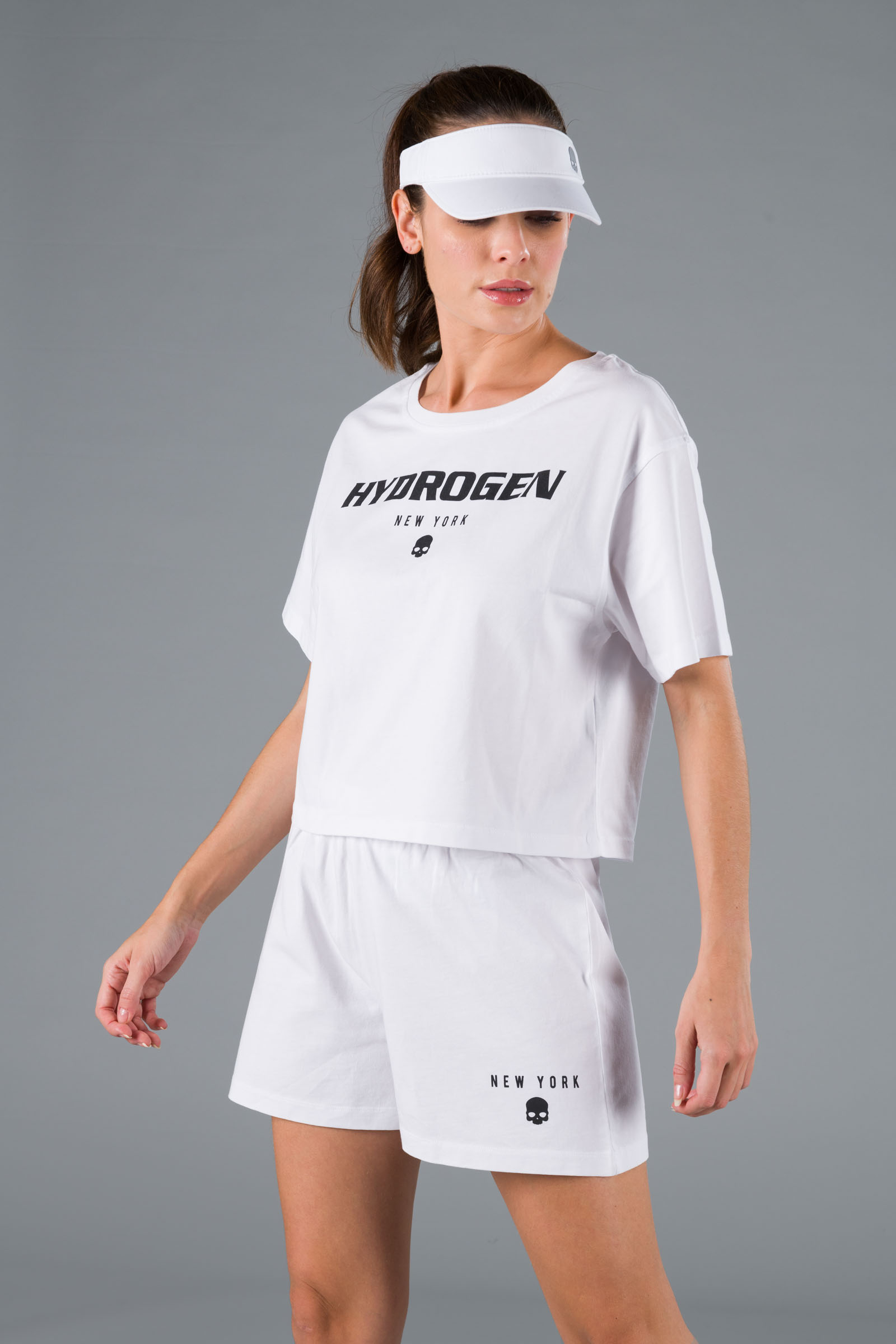 CITY TEE - WHITE - Hydrogen - Luxury Sportwear