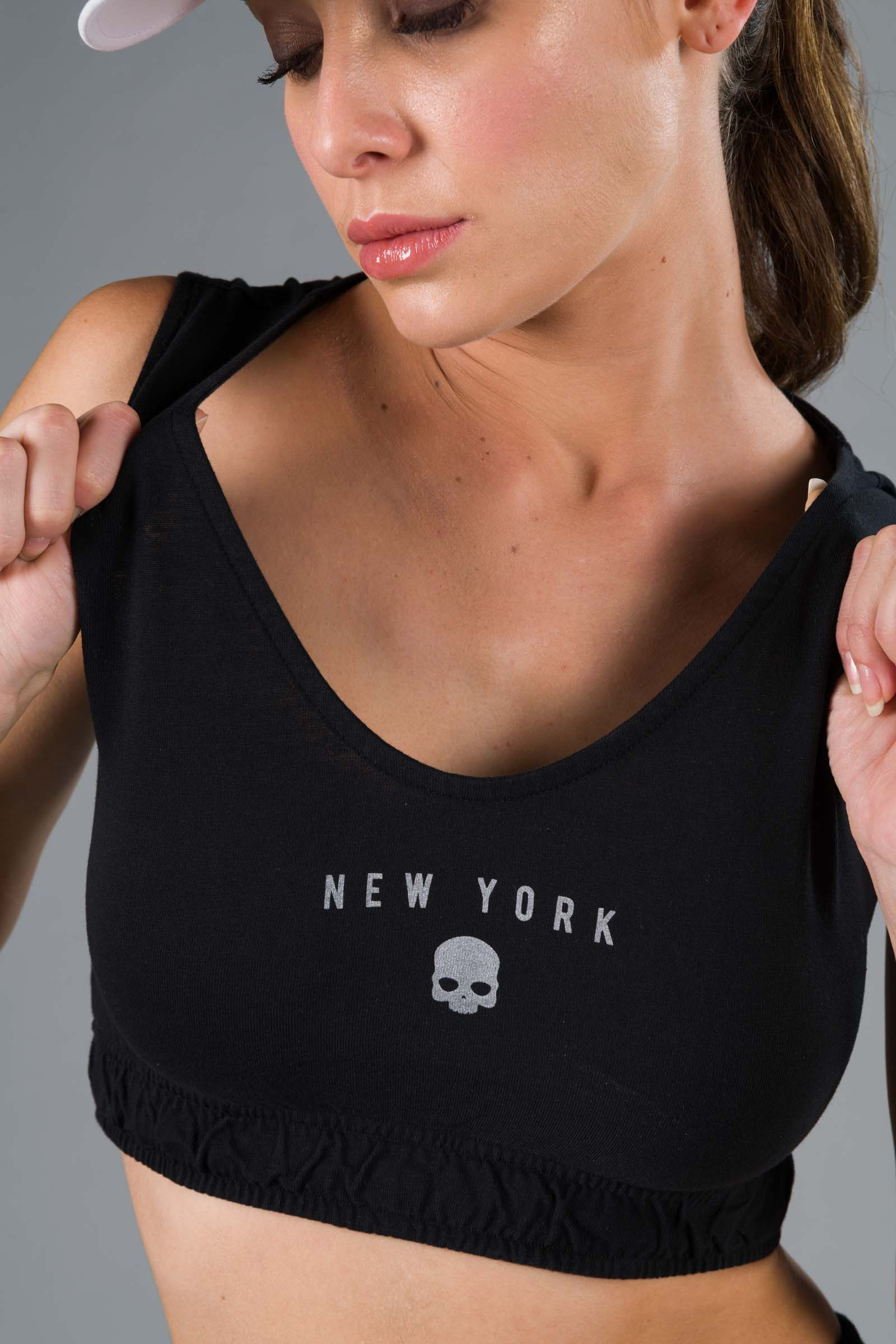 CITY TANK TOP - BLACK - Hydrogen - Luxury Sportwear
