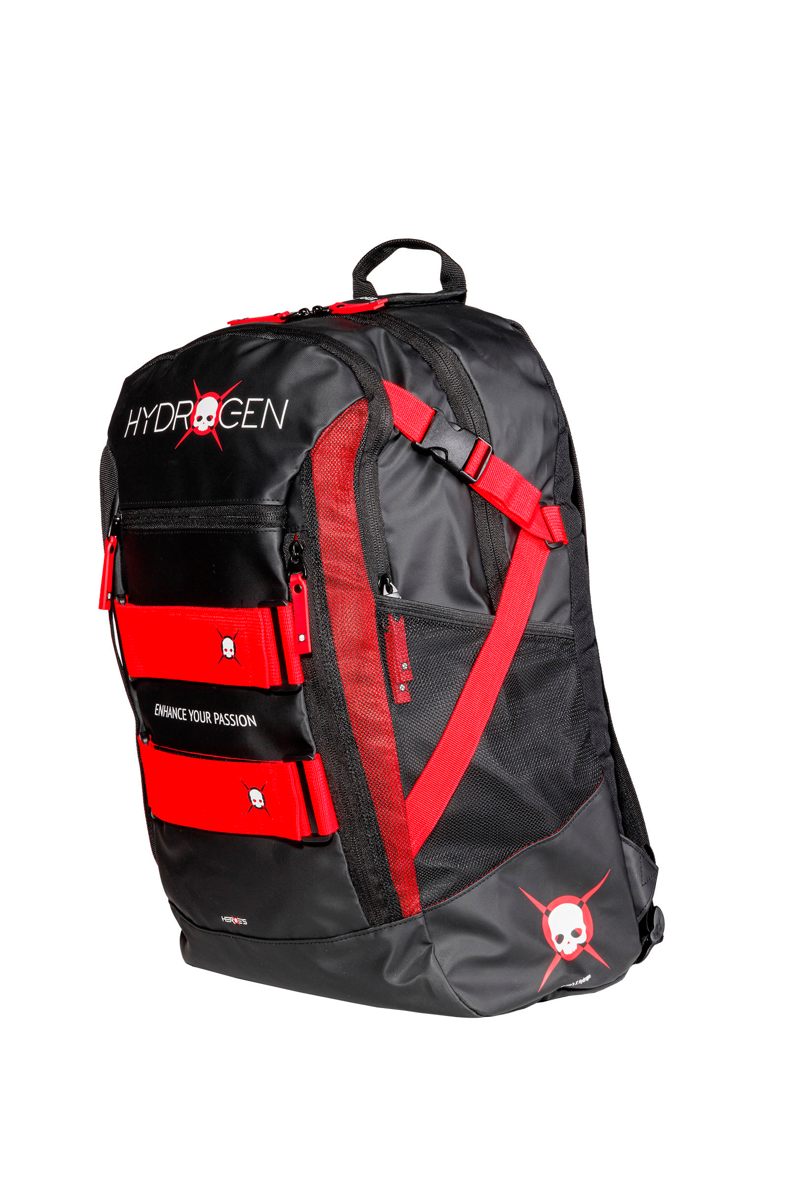 ZAINO GRAVITY - BLACK,RED - Abbigliamento sportivo | Hydrogen