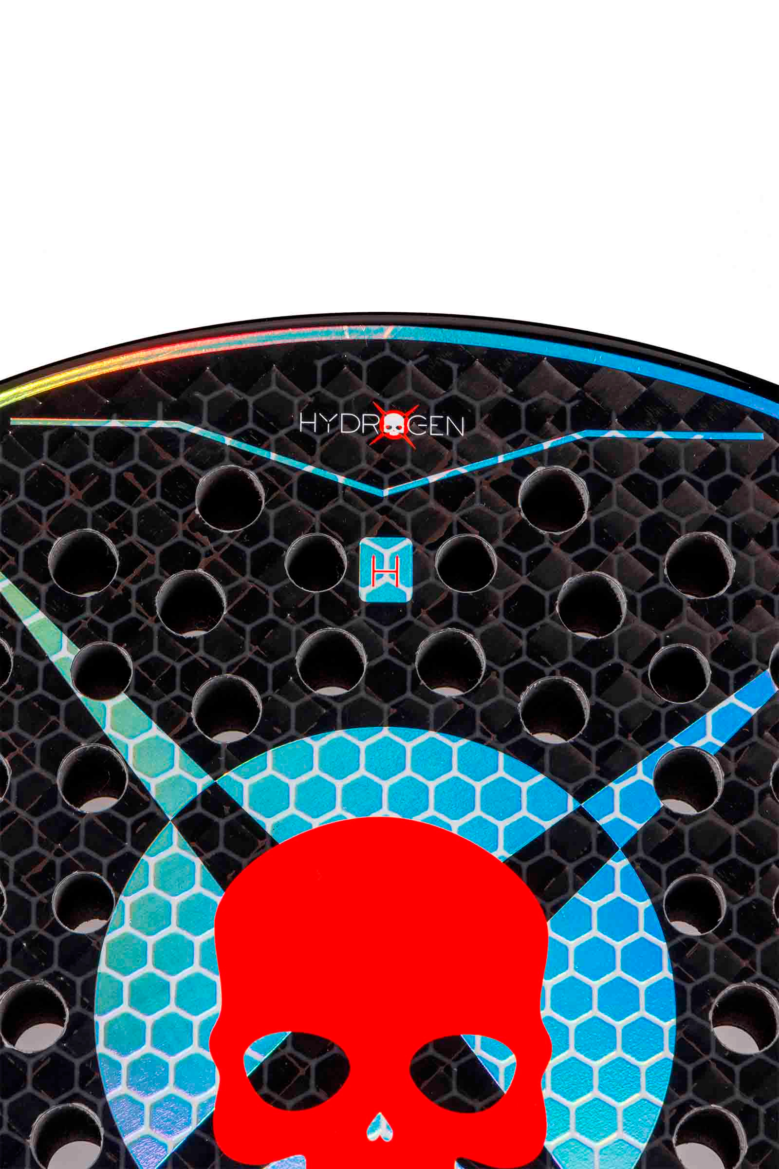 PADEL RACKET PREDATOR PWR - BLACK,RED - Hydrogen - Luxury Sportwear