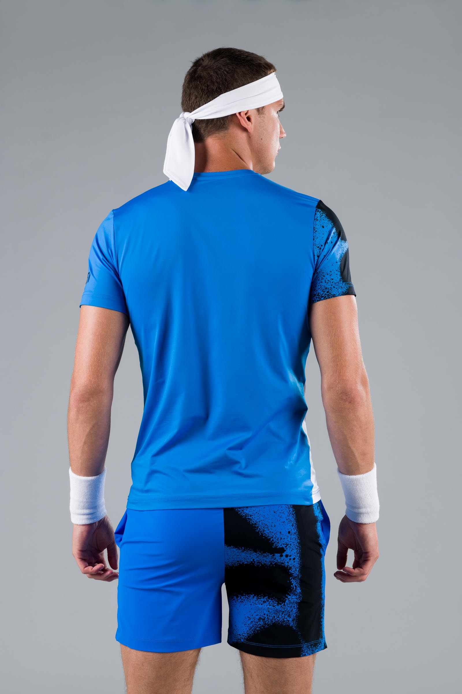 BICOLOR SPRAY TECH TEE - BLUETTE - Abbigliamento sportivo | Hydrogen