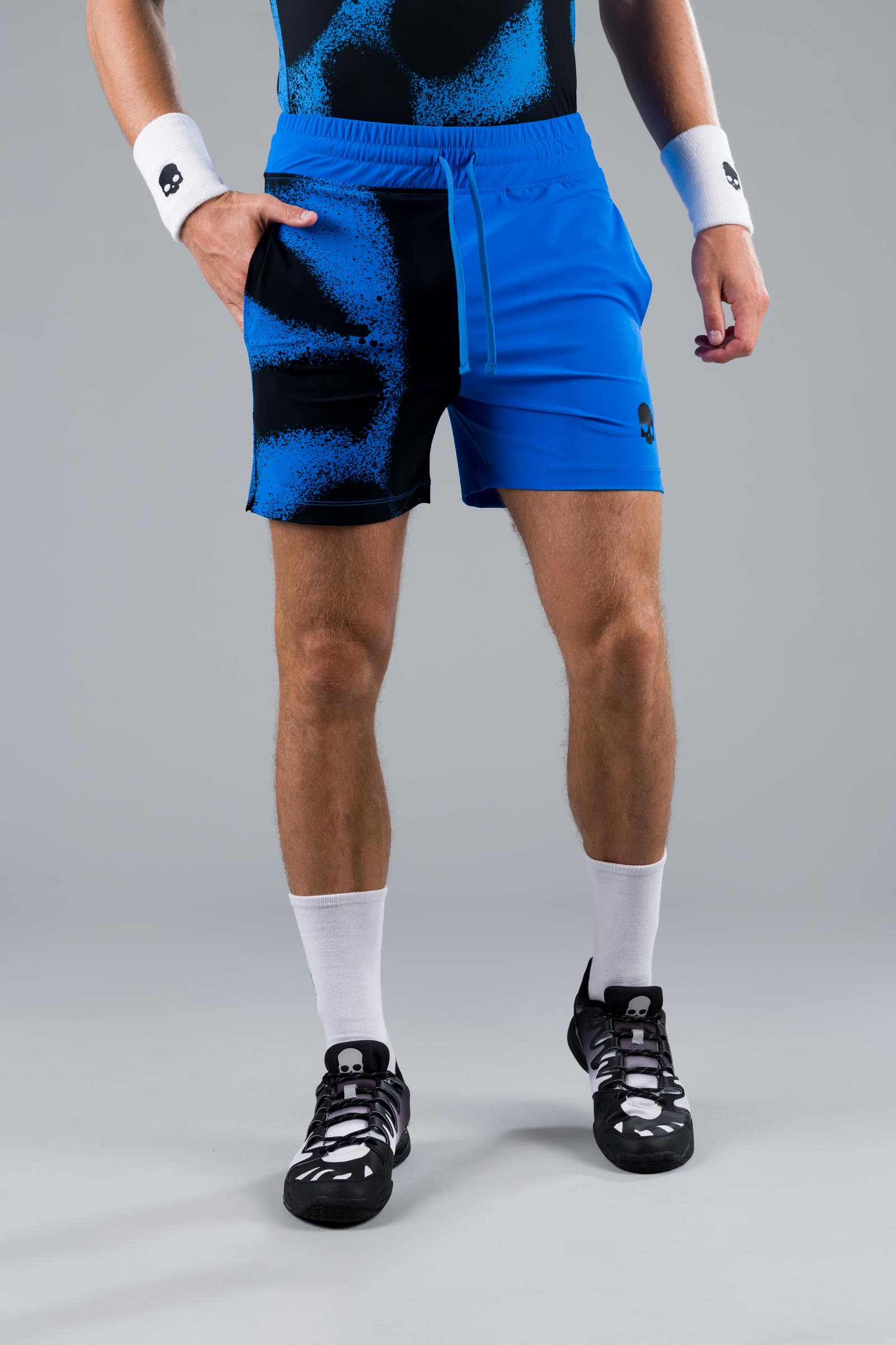 SPRAY TECH SHORTS - BLUETTE - Hydrogen - Luxury Sportwear