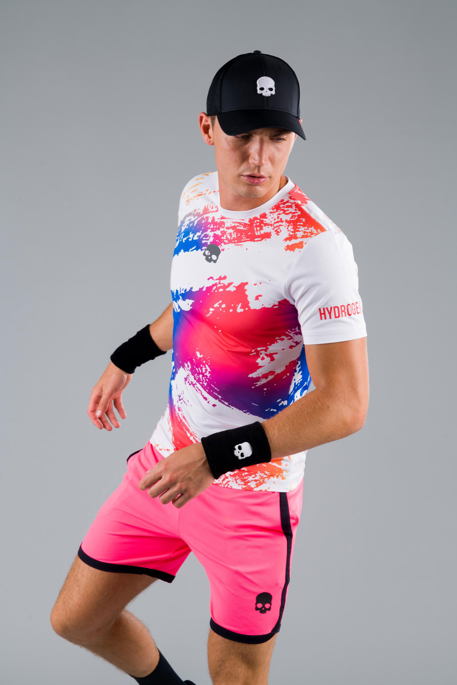 BRUSH TECH TEE - WHITE - Abbigliamento sportivo | Hydrogen
