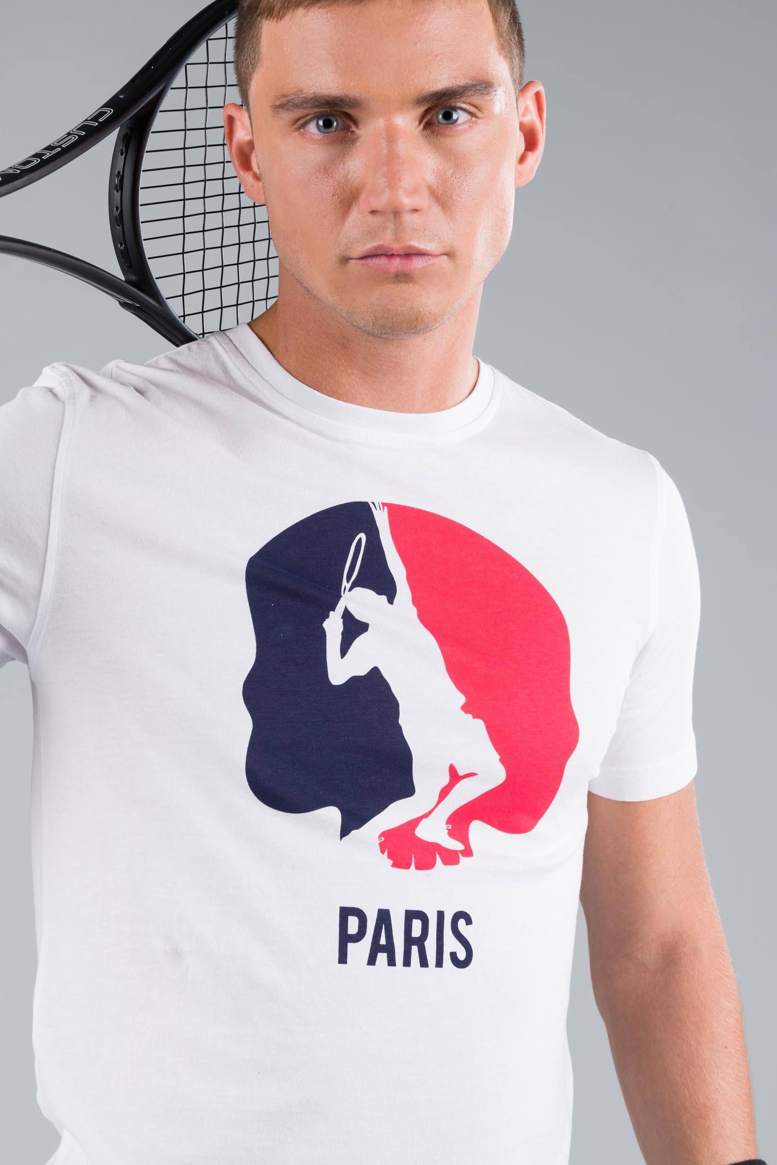 CITY COTTON TEE - WHITE (PARIS) - Abbigliamento sportivo | Hydrogen