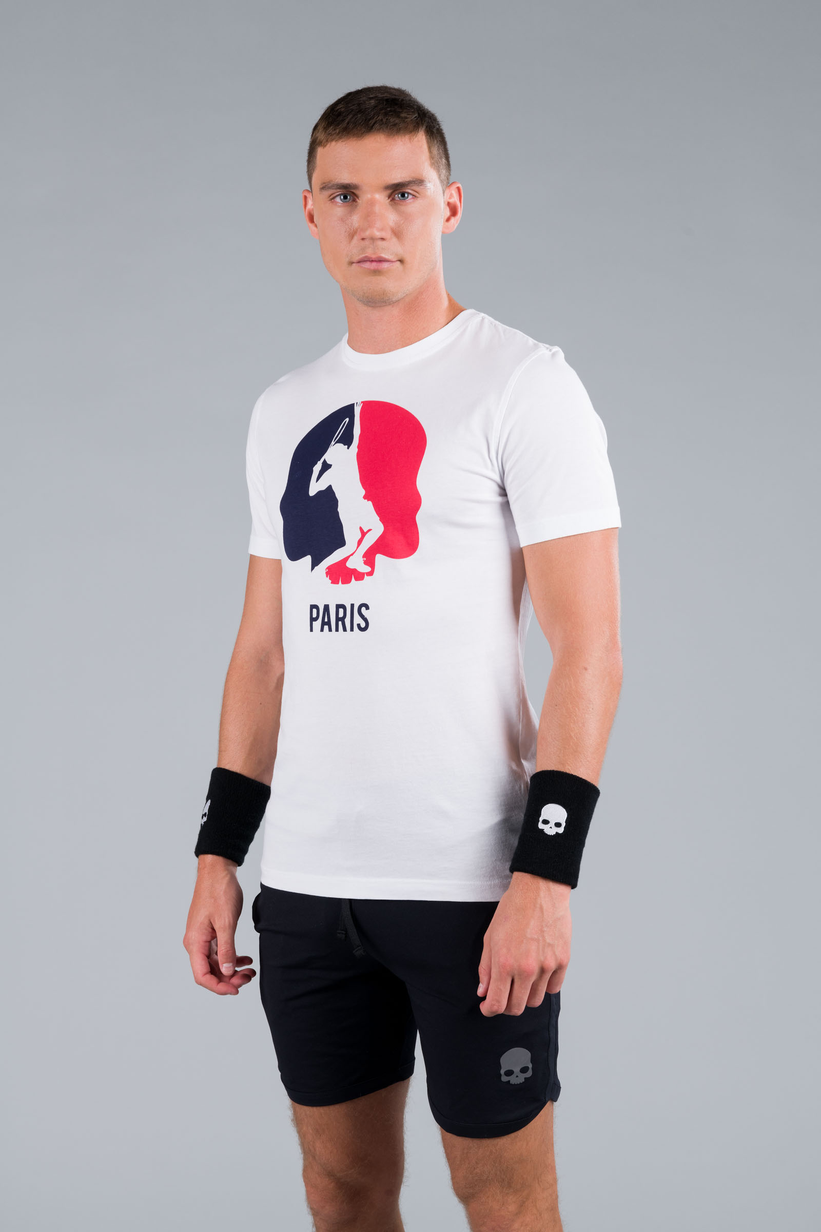 CITY COTTON TEE - WHITE (PARIS) - Abbigliamento sportivo | Hydrogen