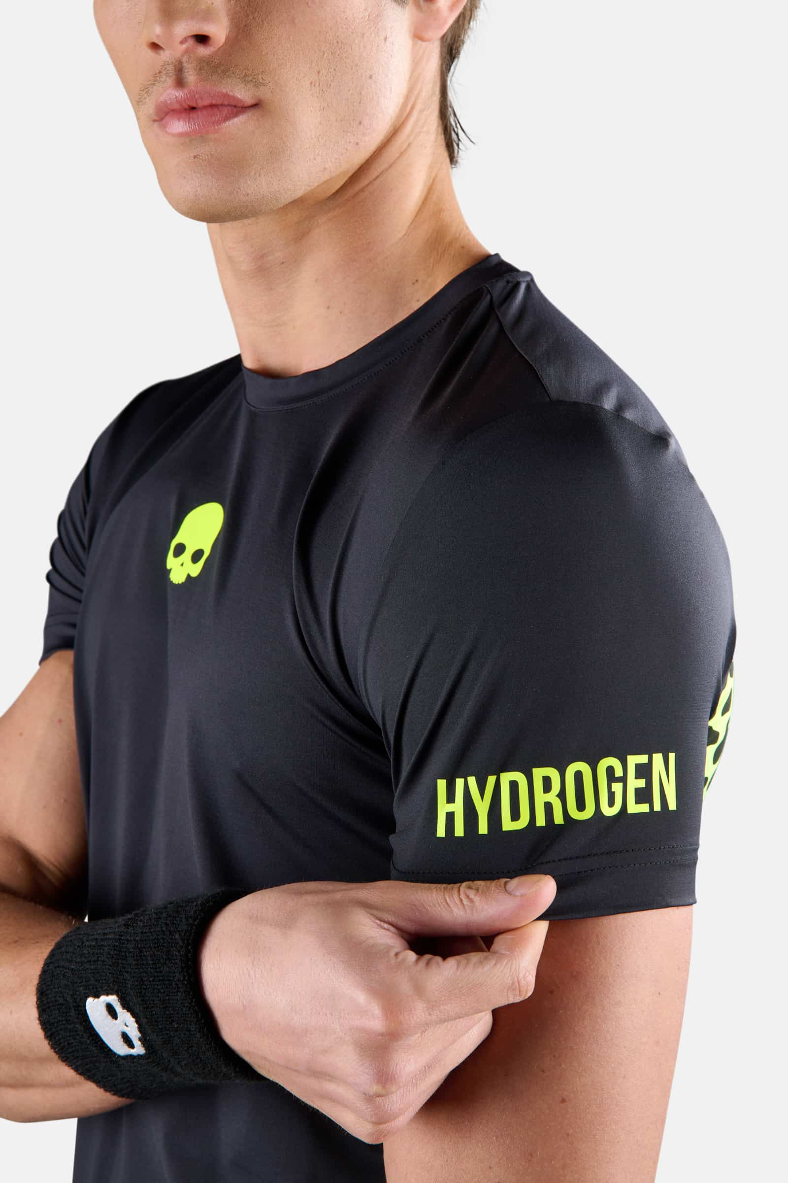 T-SHIRT TECNICA PANTHER - FLUO YELLOW - Abbigliamento sportivo | Hydrogen