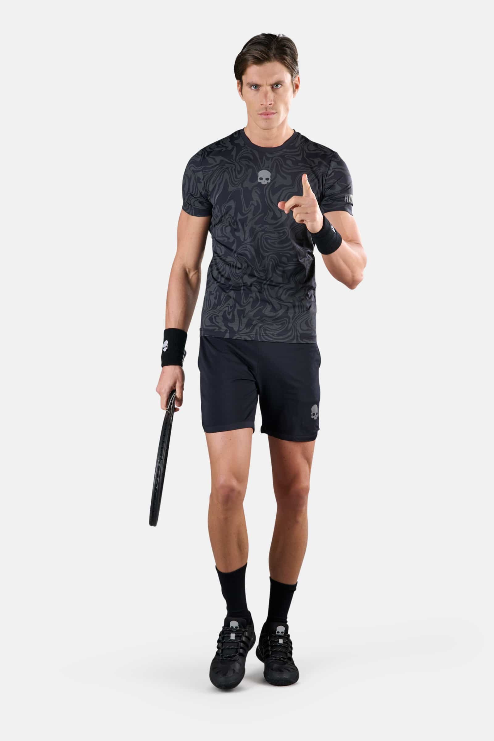 T-SHIRT TECNICA CHROME - GREY - Abbigliamento sportivo | Hydrogen