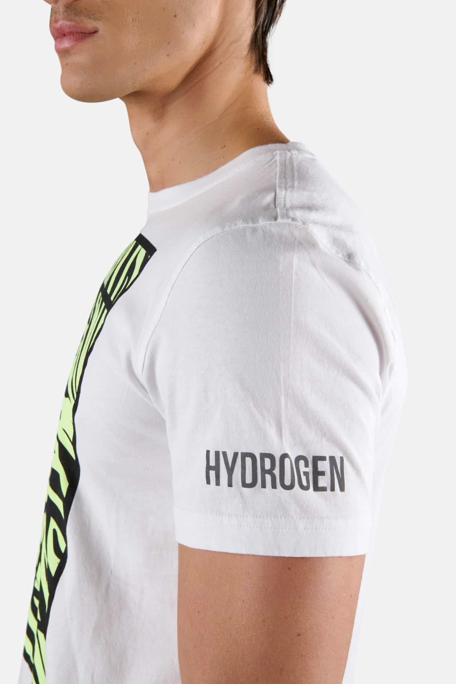T-SHIRT IN COTONE COURT - FLUO YELLOW - Abbigliamento sportivo | Hydrogen