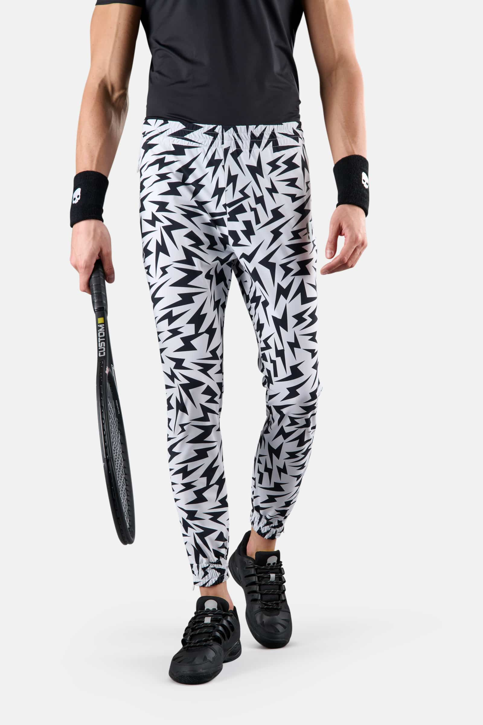THUNDERS TECH PANTS - WHITE,BLACK - Hydrogen - Luxury Sportwear