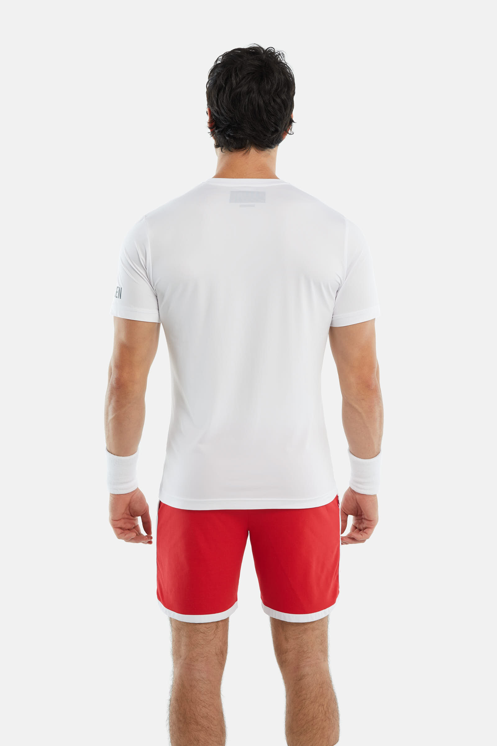 OLYMPIC SKULL TECH T-SHIRT - WHITE - Hydrogen - Luxury Sportwear