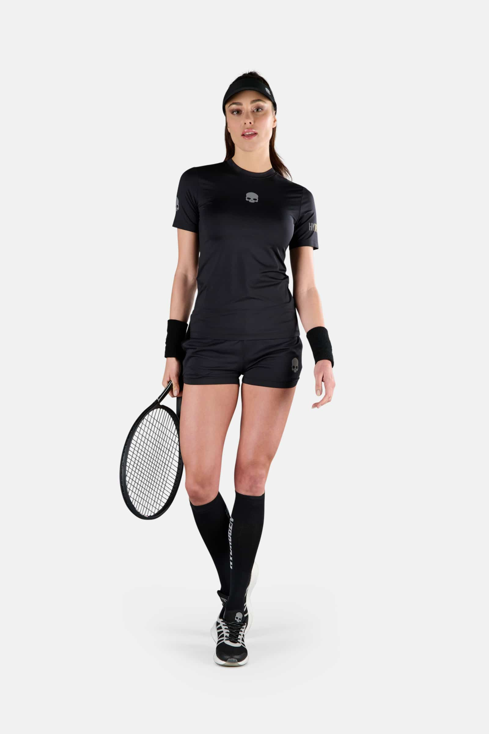 TECH TEE - BLACK - Abbigliamento sportivo | Hydrogen