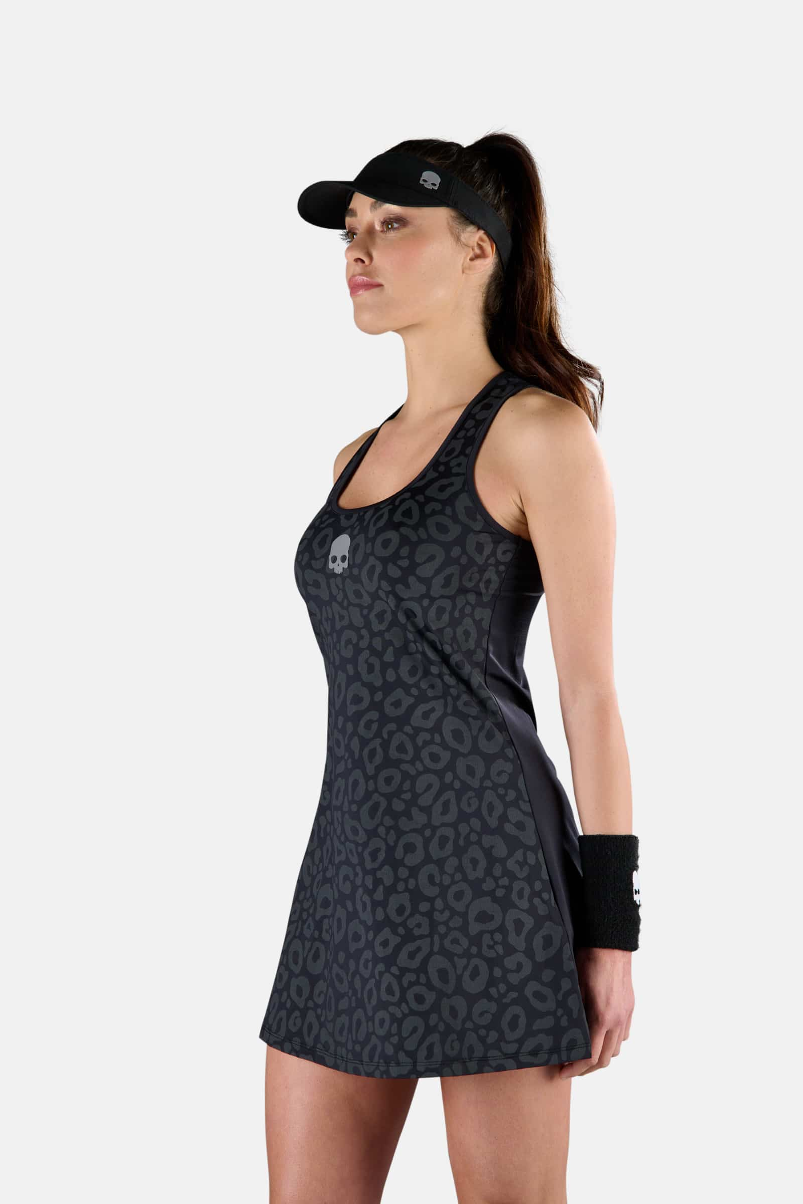PANTHER TECH DRESS - BLACK,GREY - Hydrogen - Luxury Sportwear