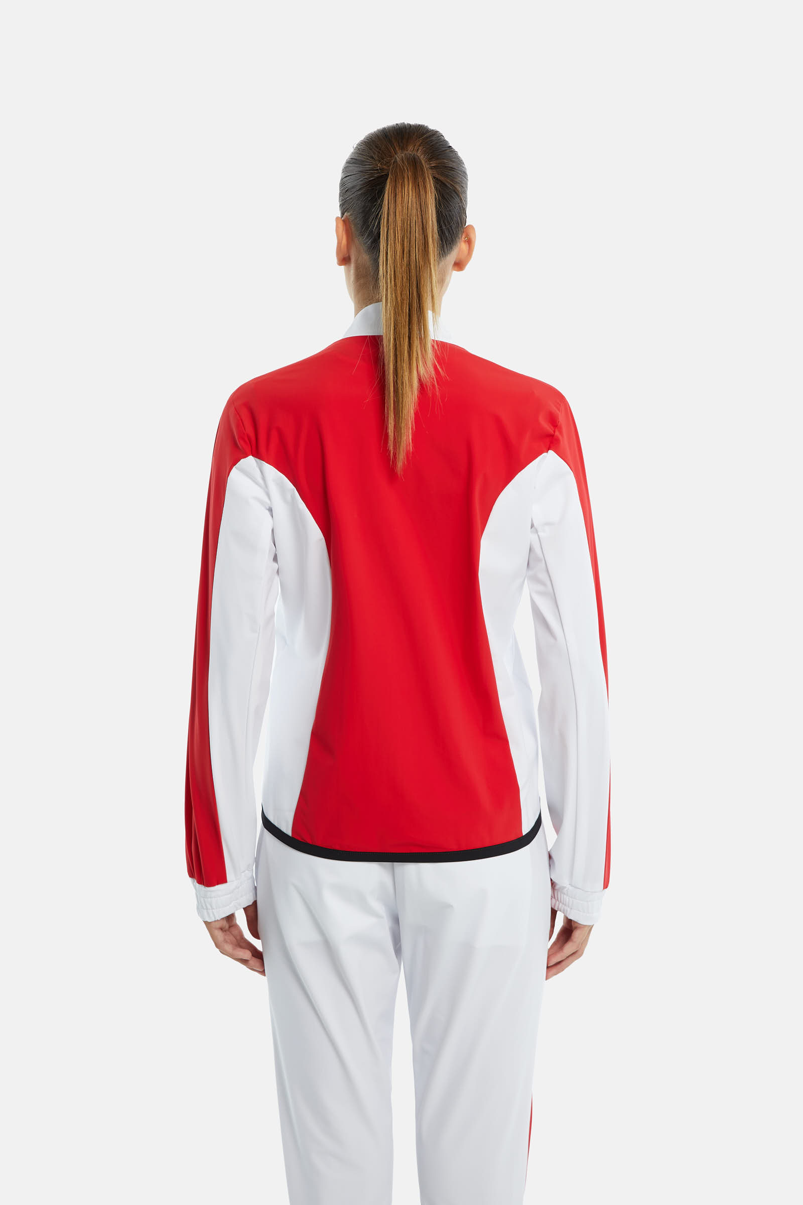 70’S TECH JACKET - WHITE,RED - Hydrogen - Luxury Sportwear