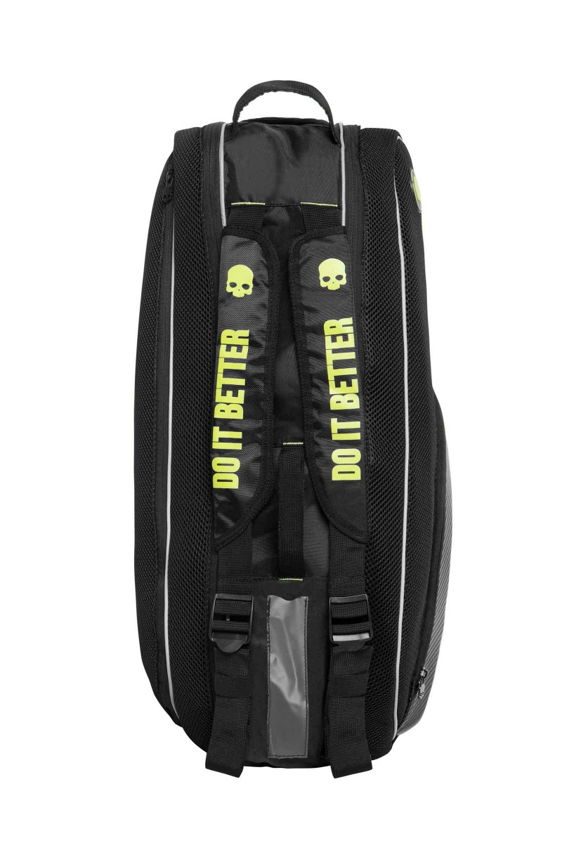 TENNIS BAG (6 rackets) - BLACK - Hydrogen - Luxury Sportwear