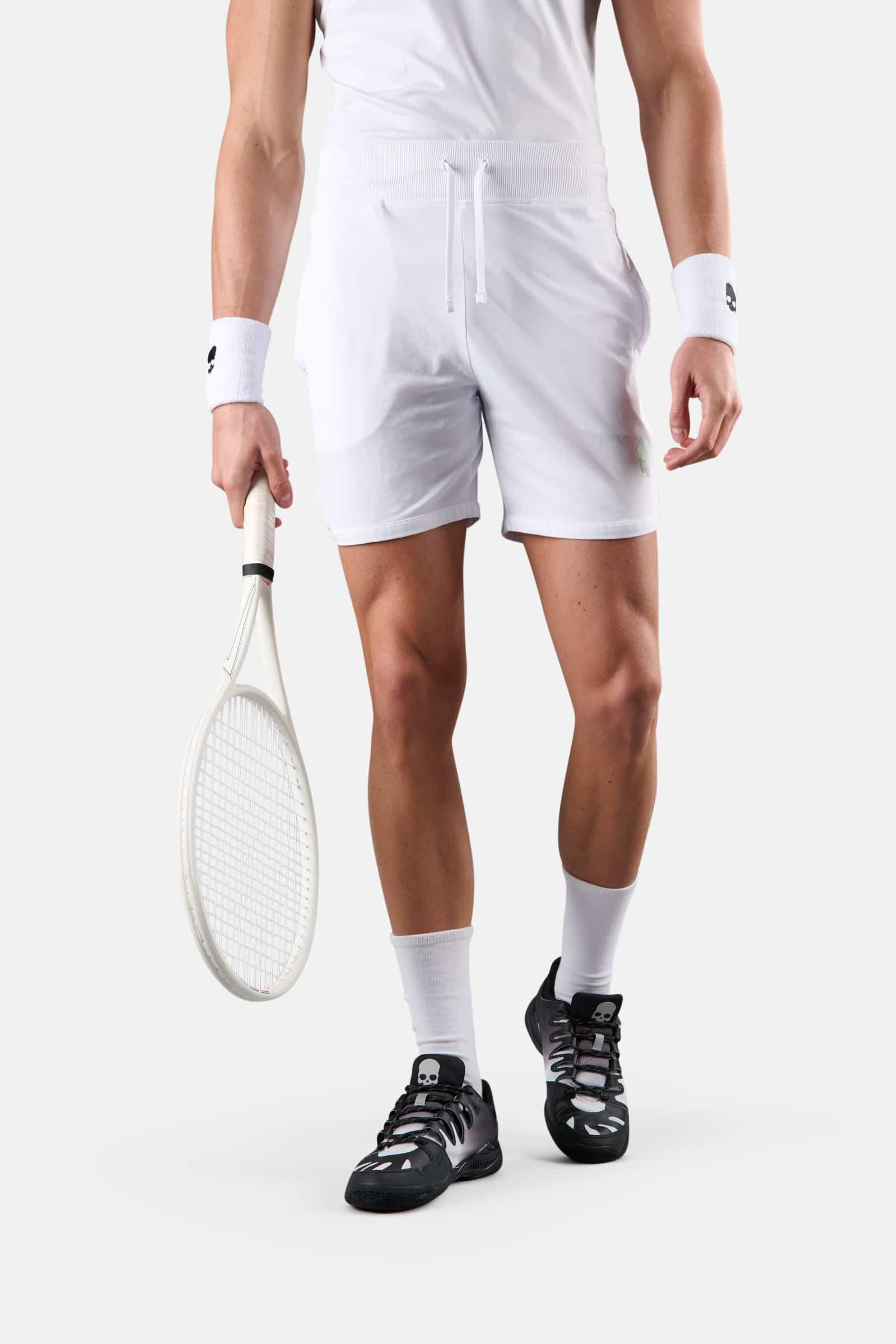 TECH SHORTS - WHITE - Hydrogen - Luxury Sportwear