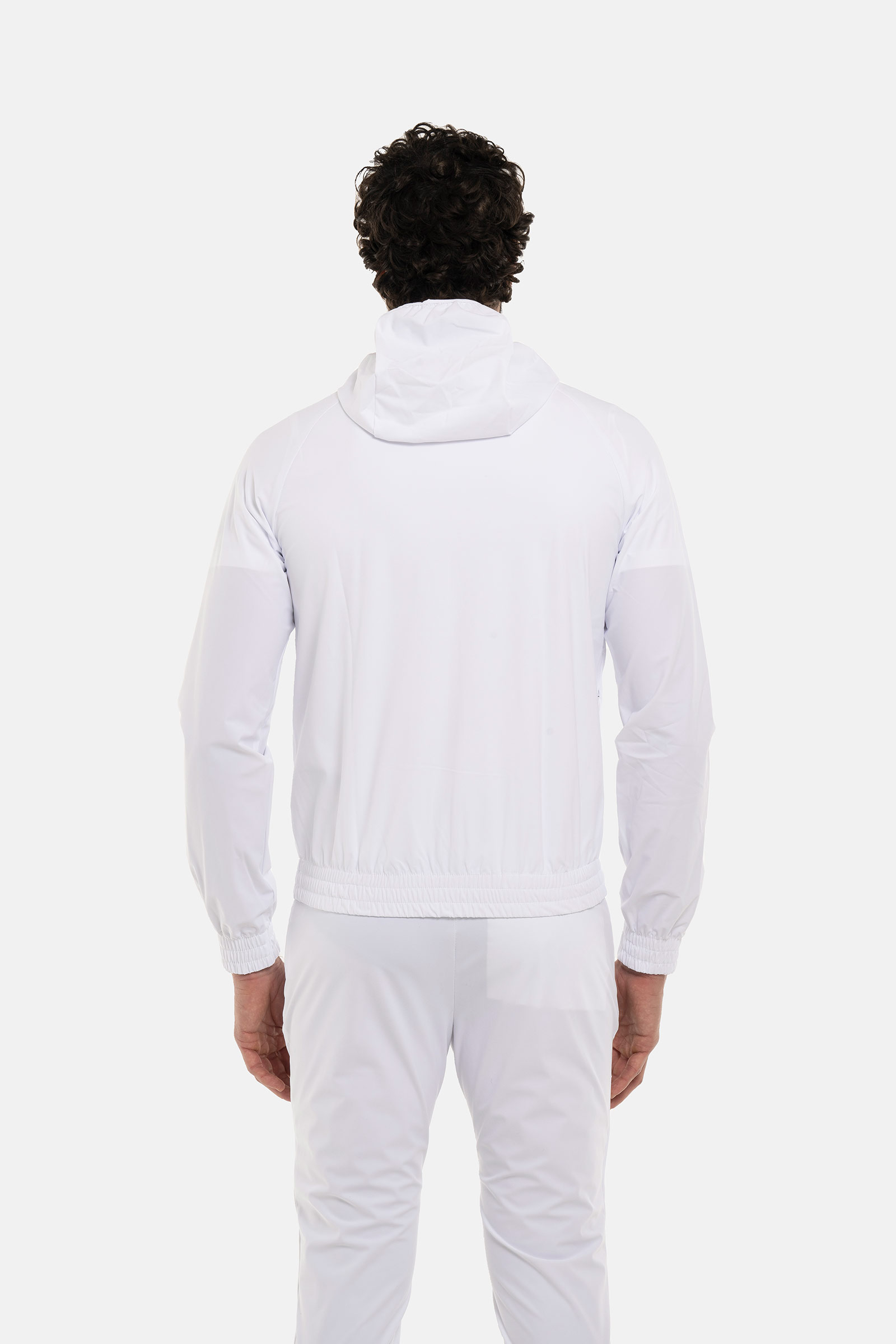 TECH FZ SWEATSHIRT SKULL - WHITE - Hydrogen - Luxury Sportwear