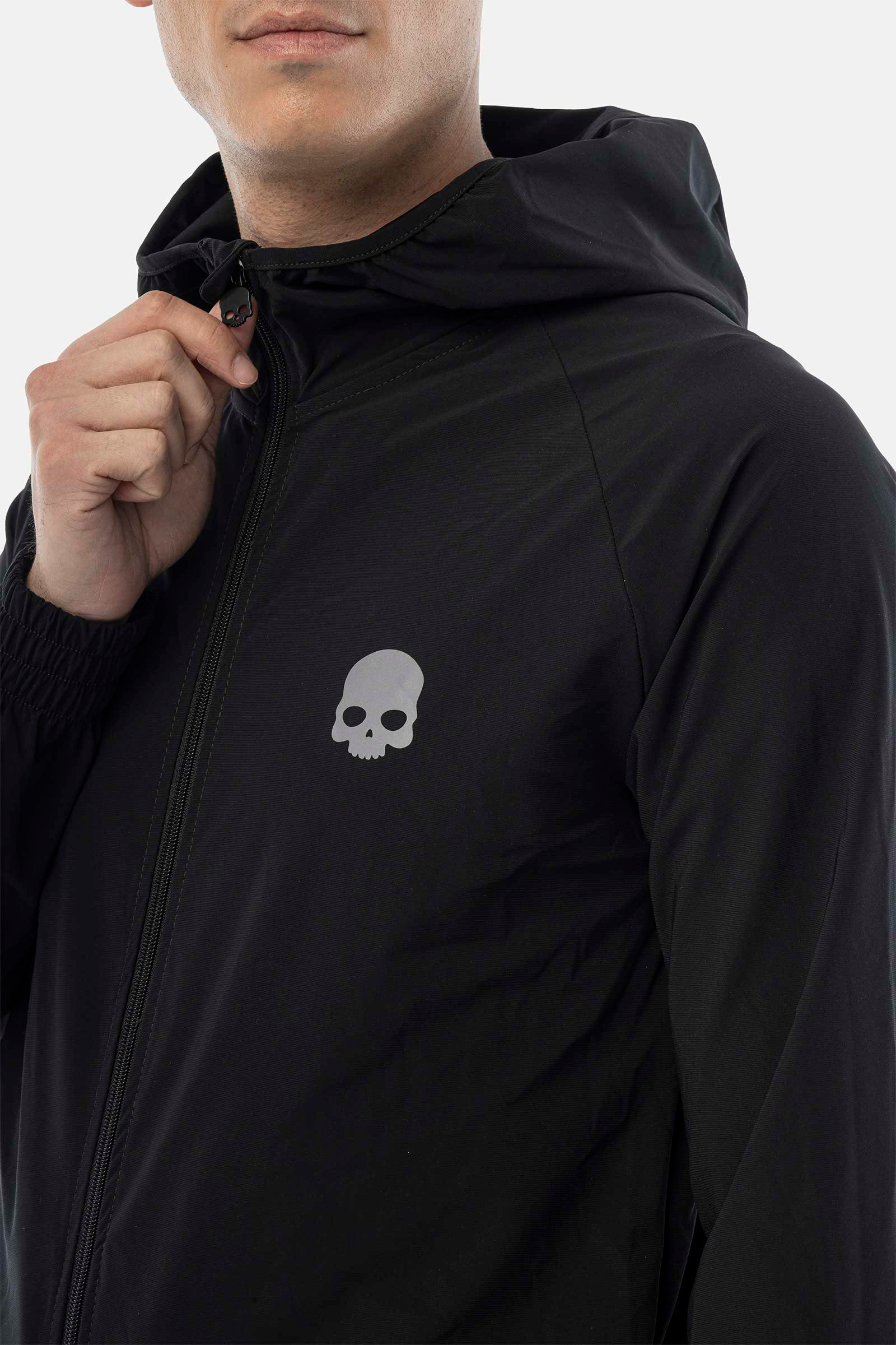 TECH FZ SWEATSHIRT SKULL - BLACK - Hydrogen - Luxury Sportwear