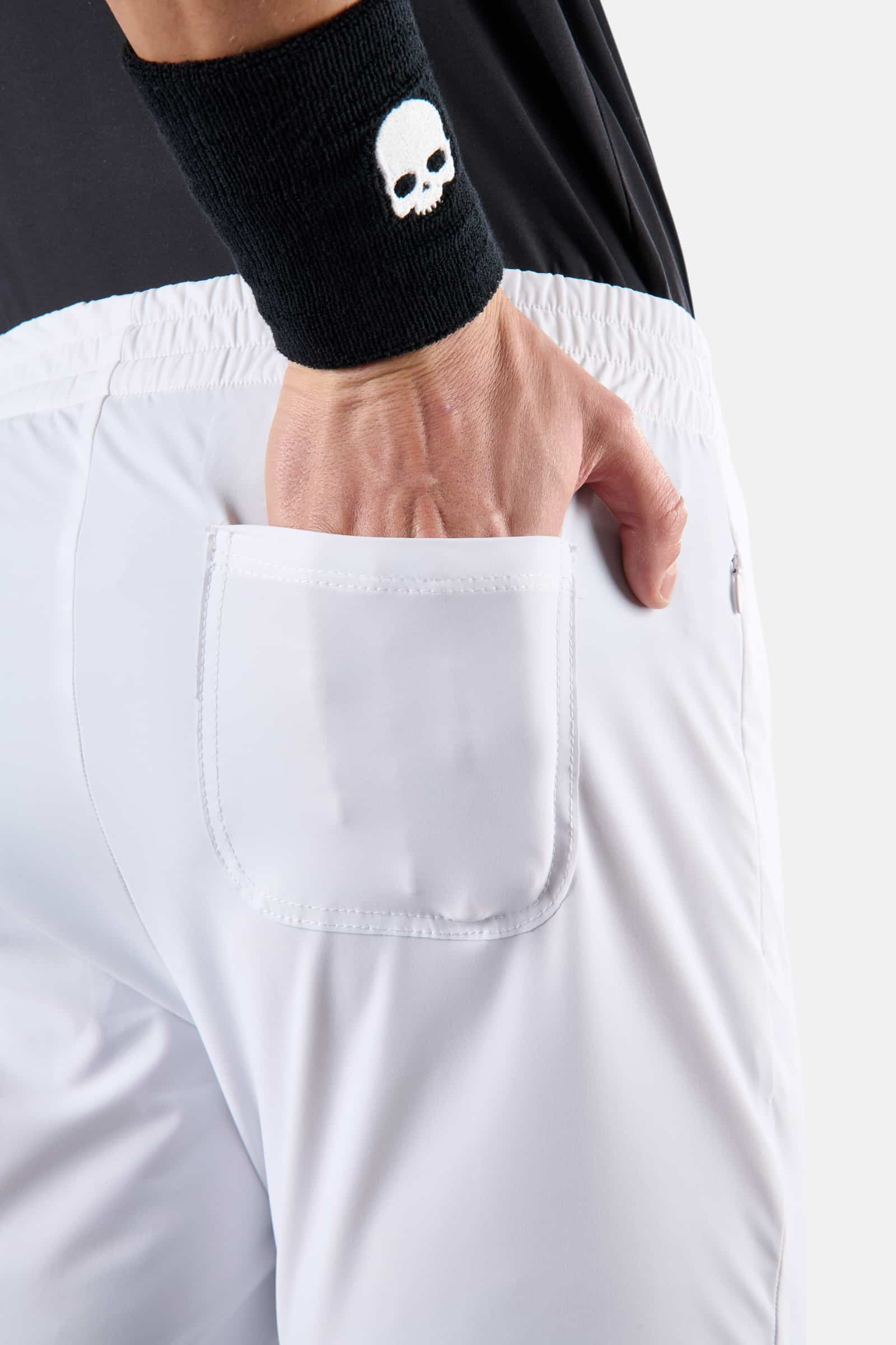 TECH PANTS SKULL - WHITE - Hydrogen - Luxury Sportwear