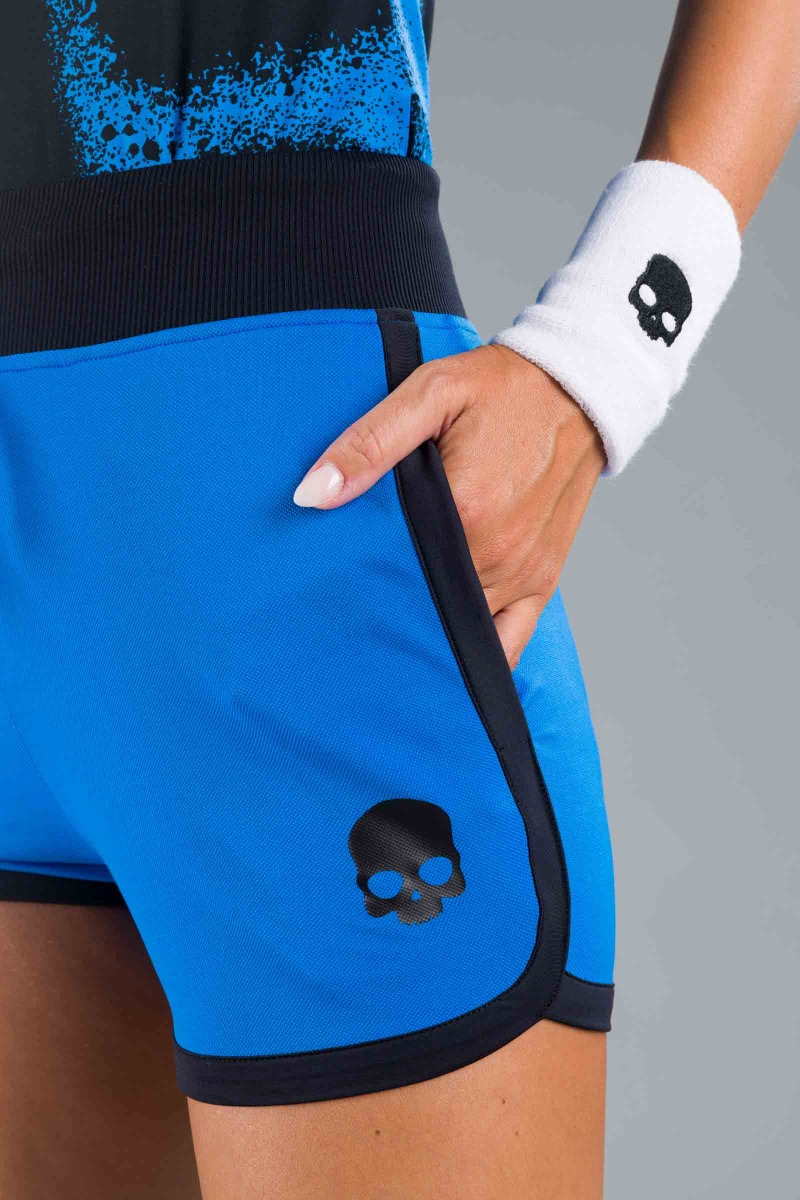 TECH SHORTS - BLUETTE - Hydrogen - Luxury Sportwear
