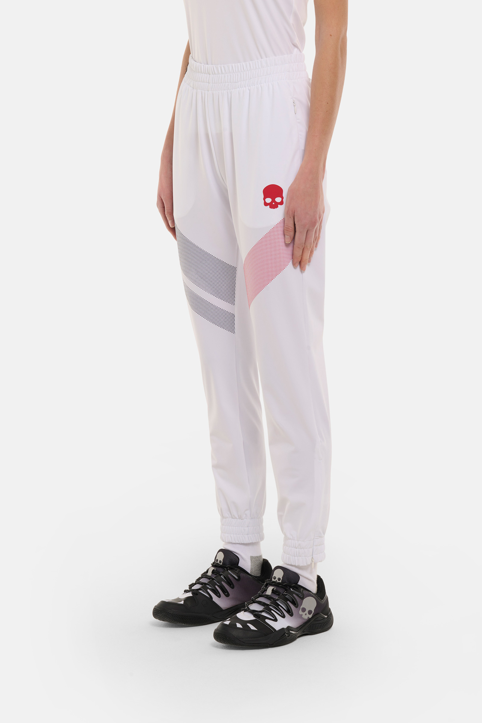 SPORT STRIPES TECH PANTS - WHITE - Hydrogen - Luxury Sportwear