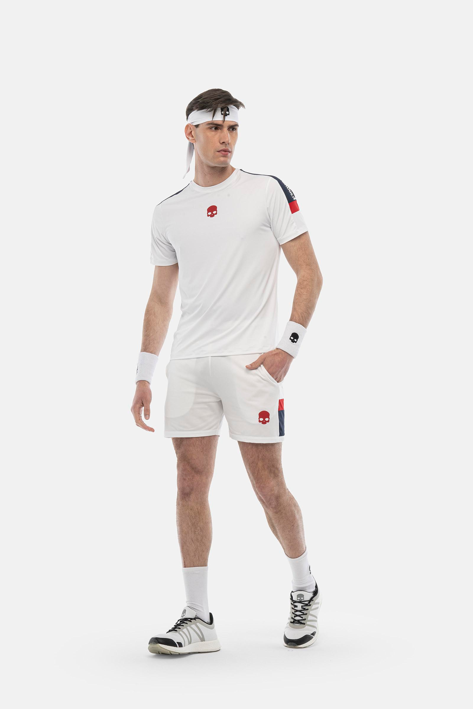 HERITAGE TECH T-SHIRT - WHITE - Hydrogen - Luxury Sportwear