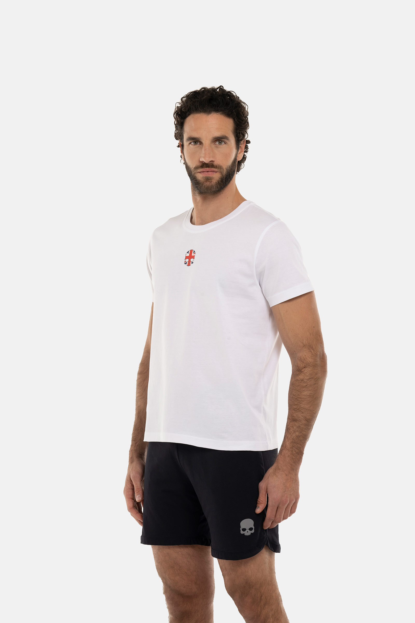 MATCH T-SHIRT - WHITE - Hydrogen - Luxury Sportwear