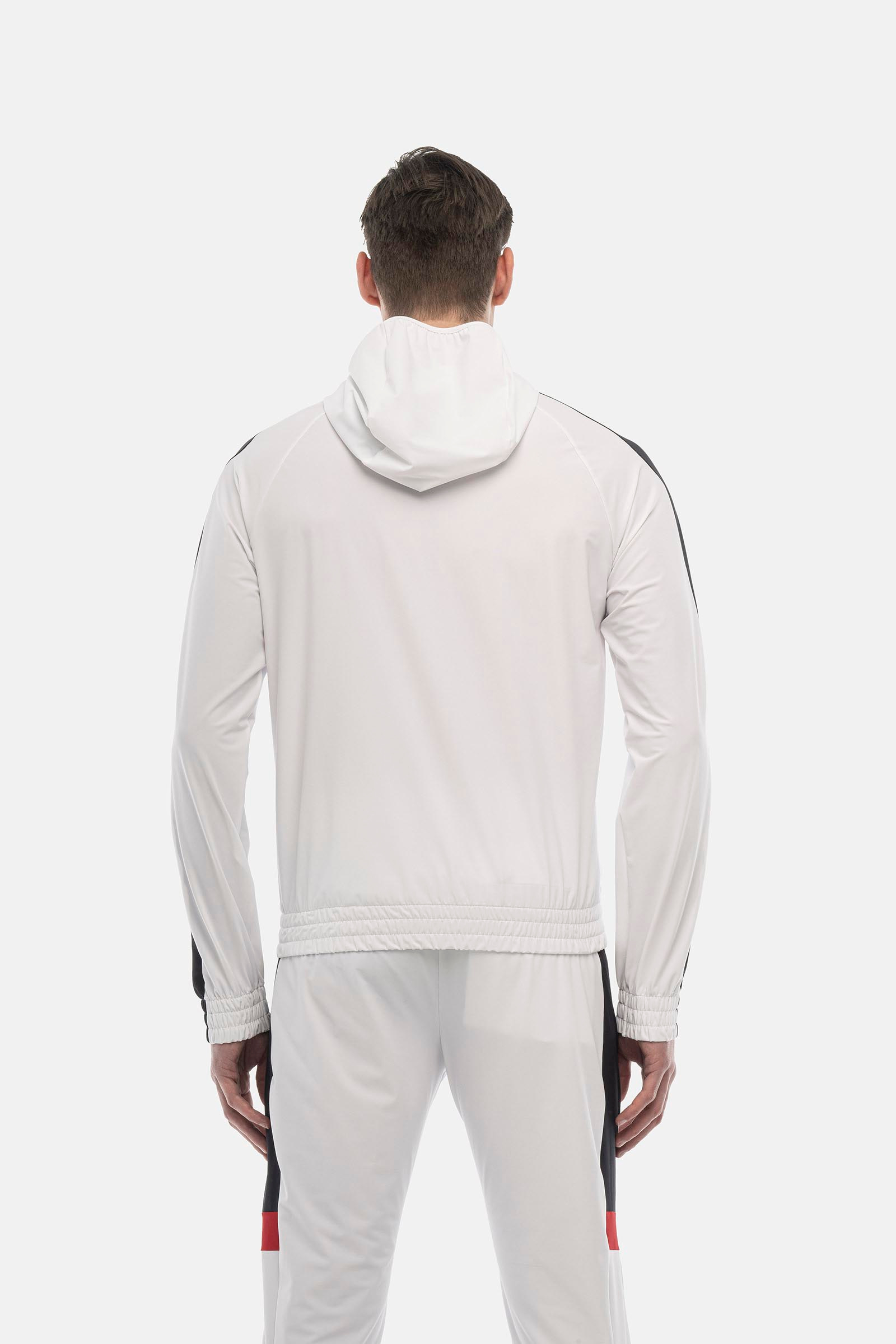 TECH FZ HOODIE - WHITE - Hydrogen - Luxury Sportwear