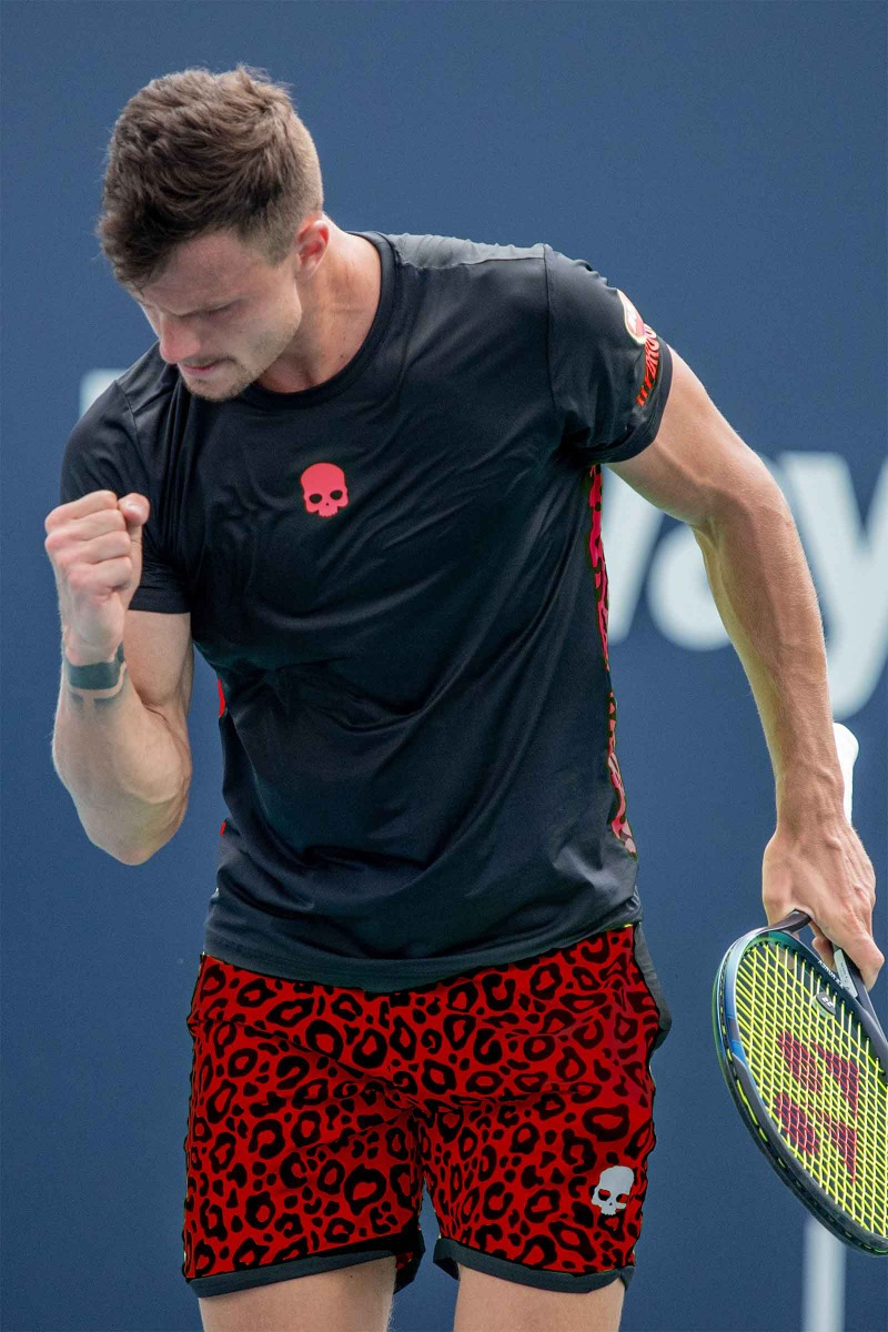Fucsovics - Look Panther -  - Hydrogen - Luxury Sportwear