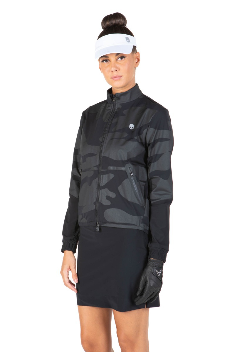 GOLF JKT - BLACK CAMOUFLAGE - Hydrogen - Luxury Sportwear